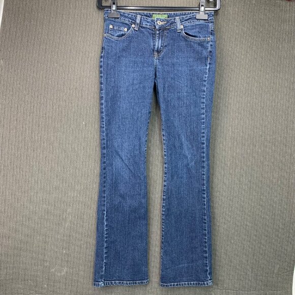 U.S. Polo Assn. Womens Bootcut Jeans Size 9/10 Blue Denim Authentic Quality - Picture 1 of 9
